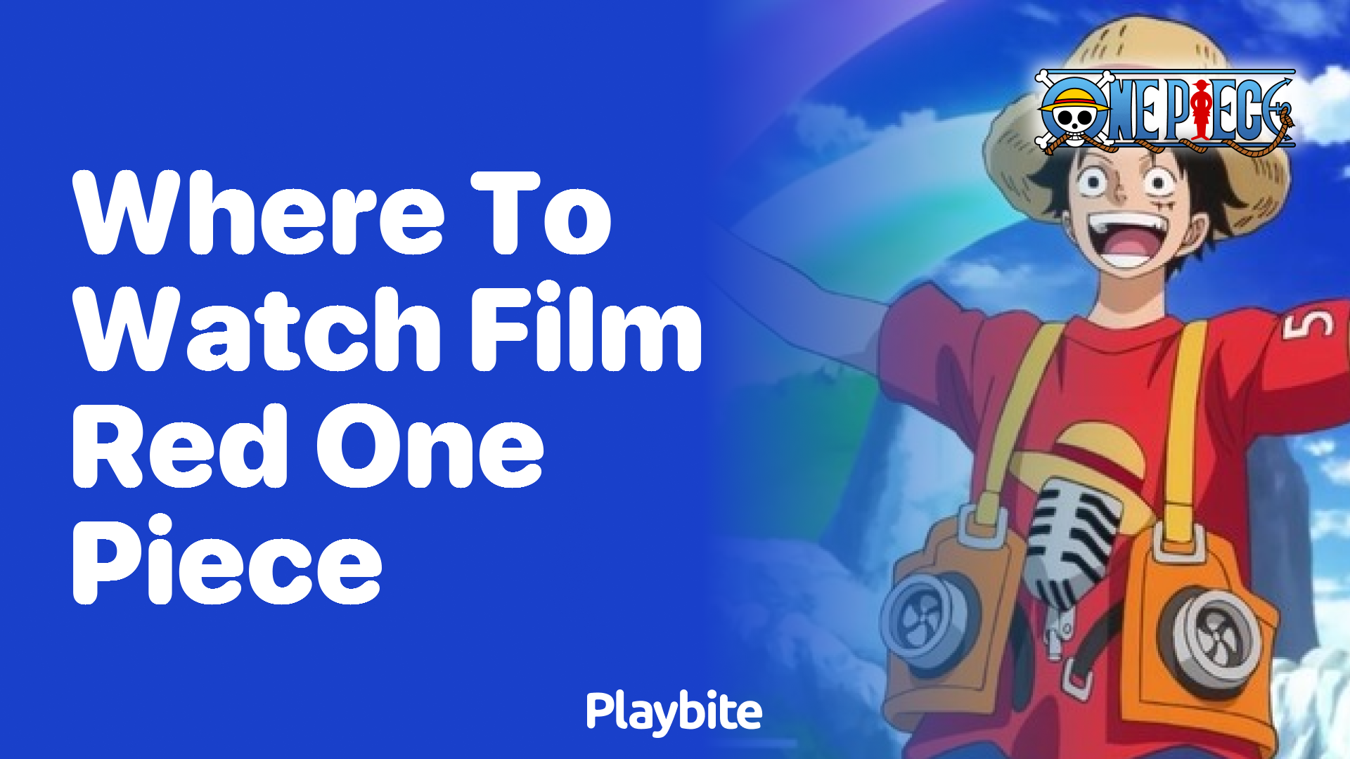 Where to Watch Film Red One Piece: Your Ultimate Guide