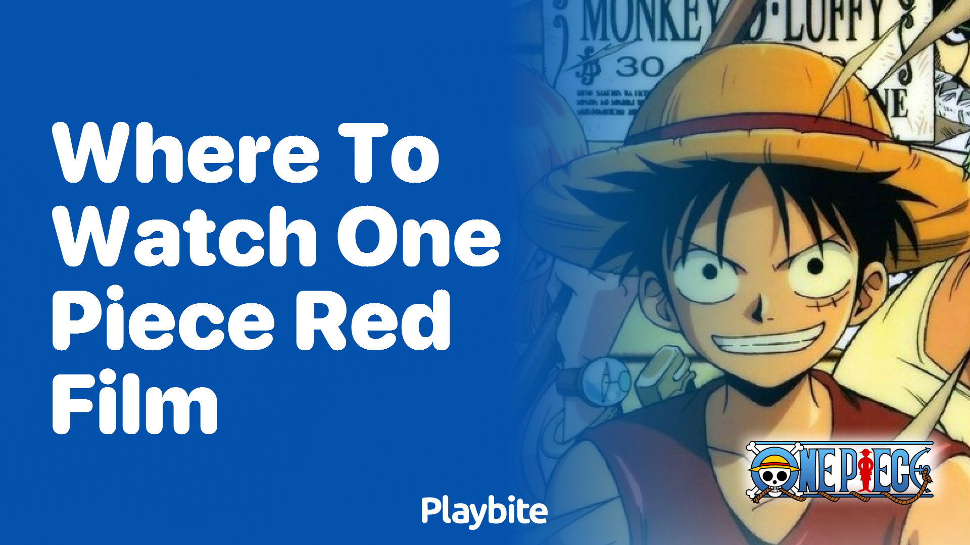 Where to Watch the One Piece Red Film