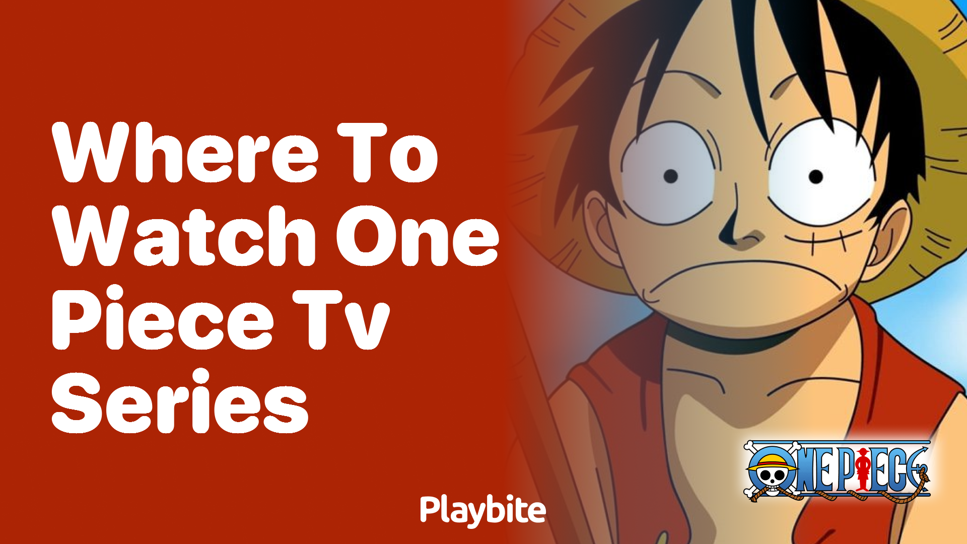 Where to Watch the One Piece TV Series?