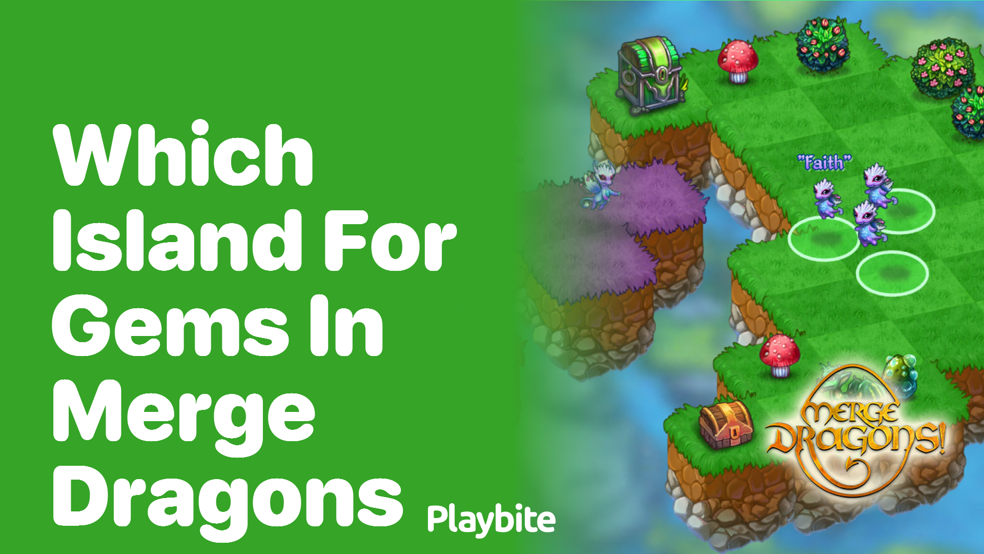 Which island is best for gems in Merge Dragons?