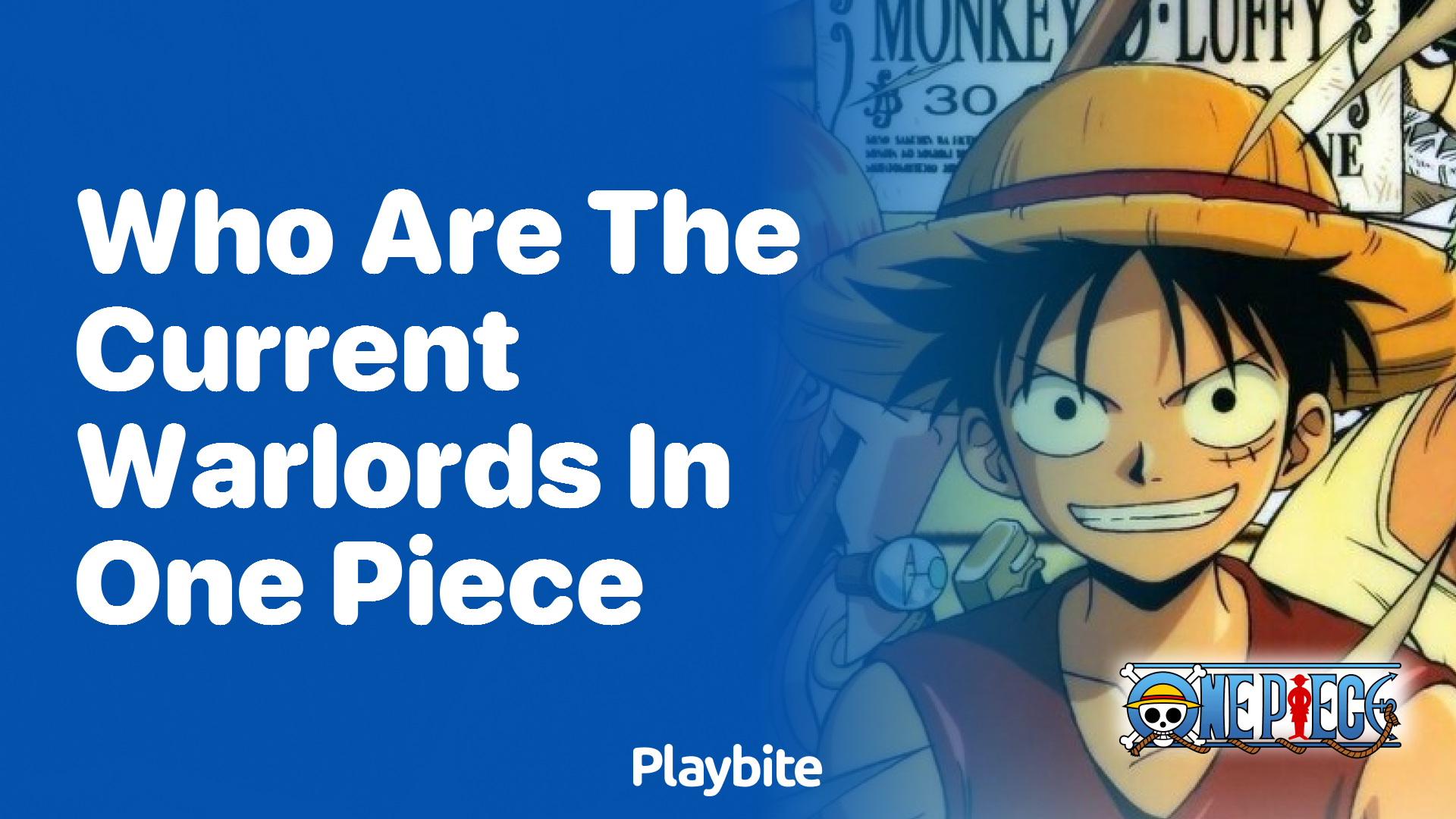 Who Are the Current Warlords in One Piece?