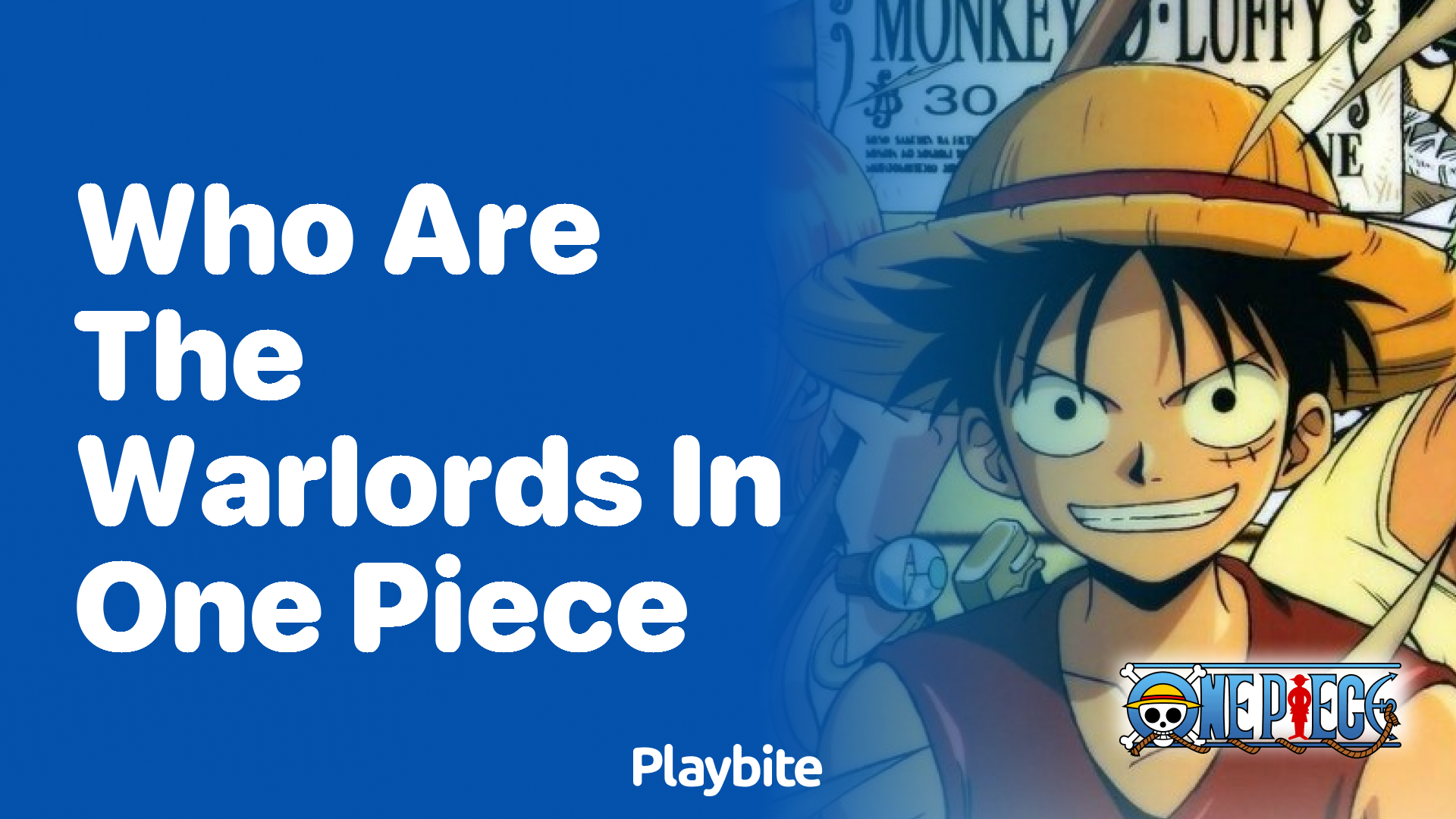 Who Are the Warlords in One Piece?