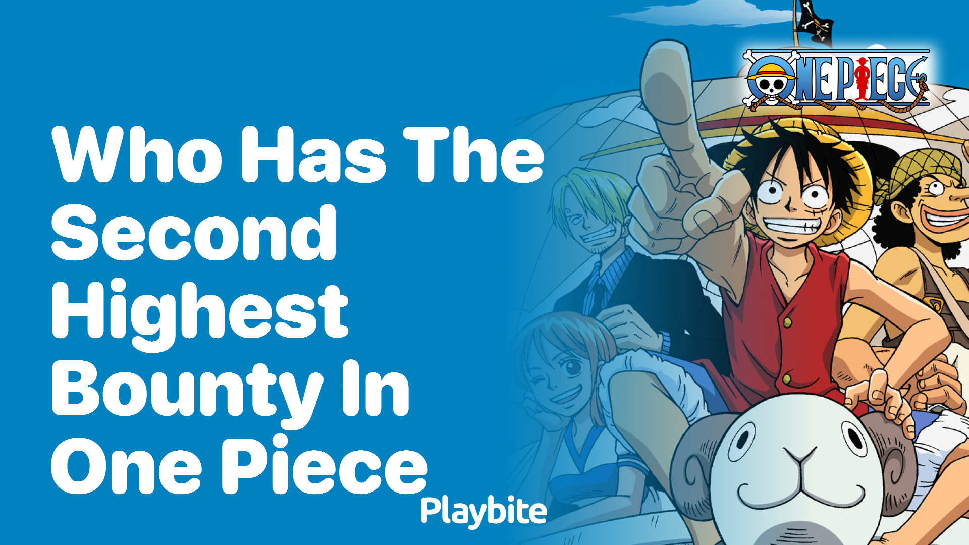 Who Holds the Second Highest Bounty in One Piece?
