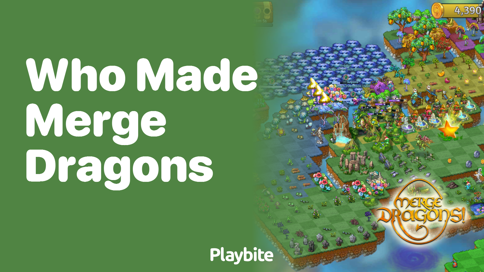 Who made Merge Dragons?