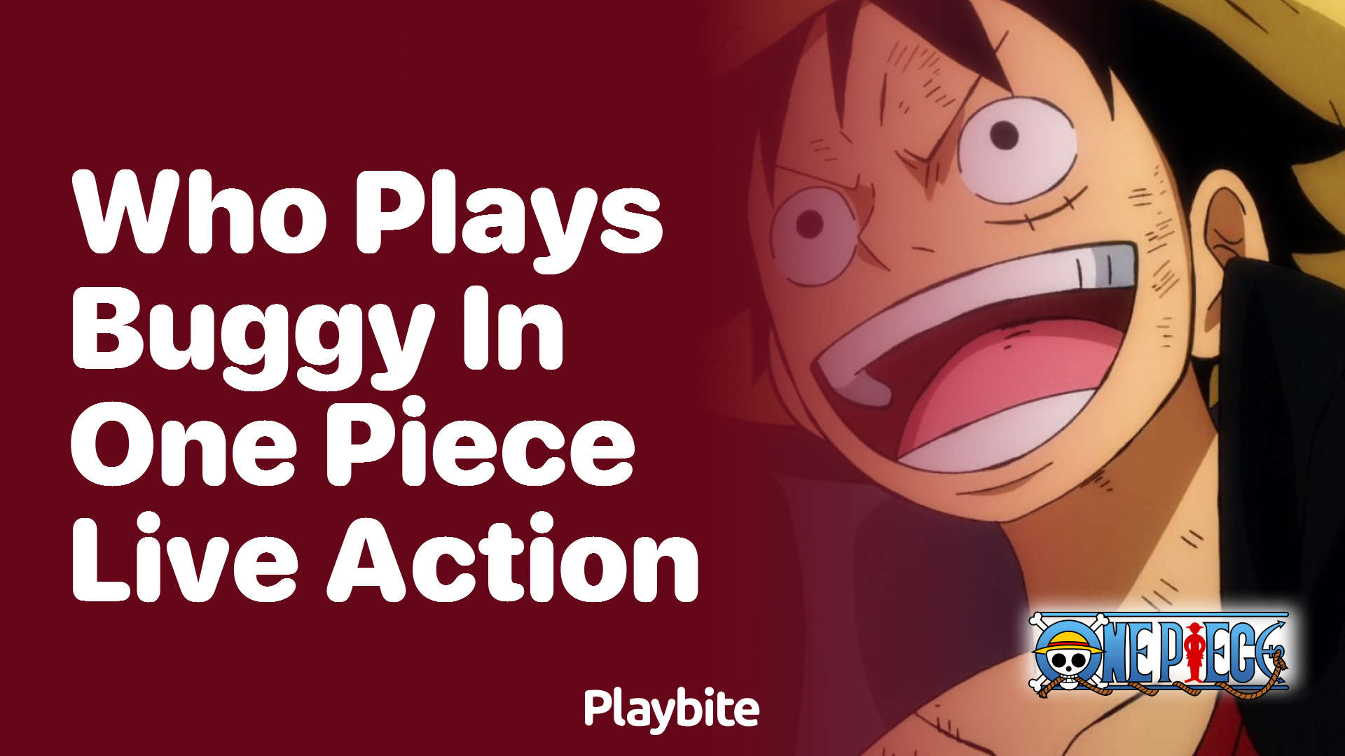 Who Plays Buggy in the One Piece Live Action?