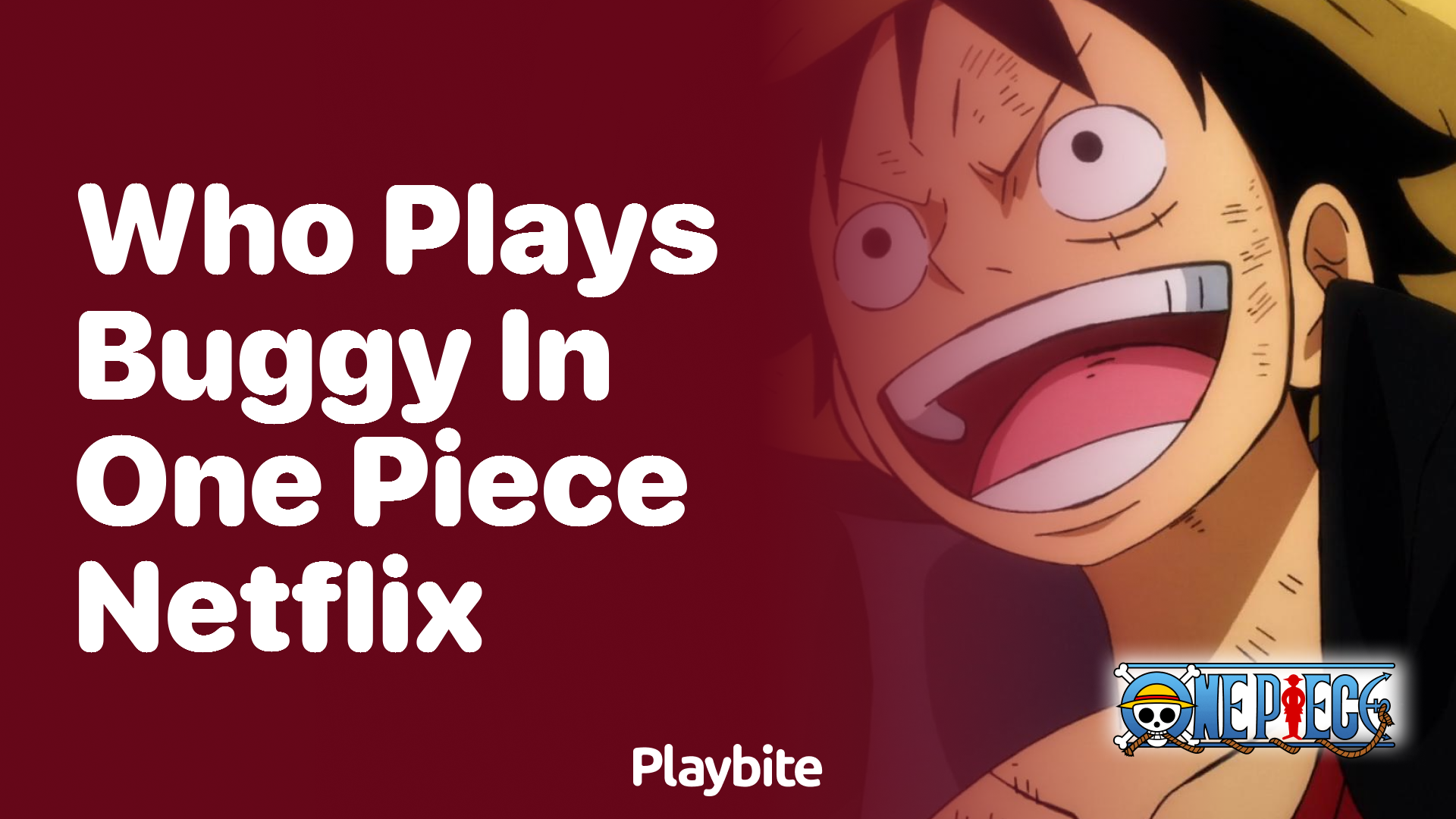 Who Plays Buggy in the One Piece Netflix Show?