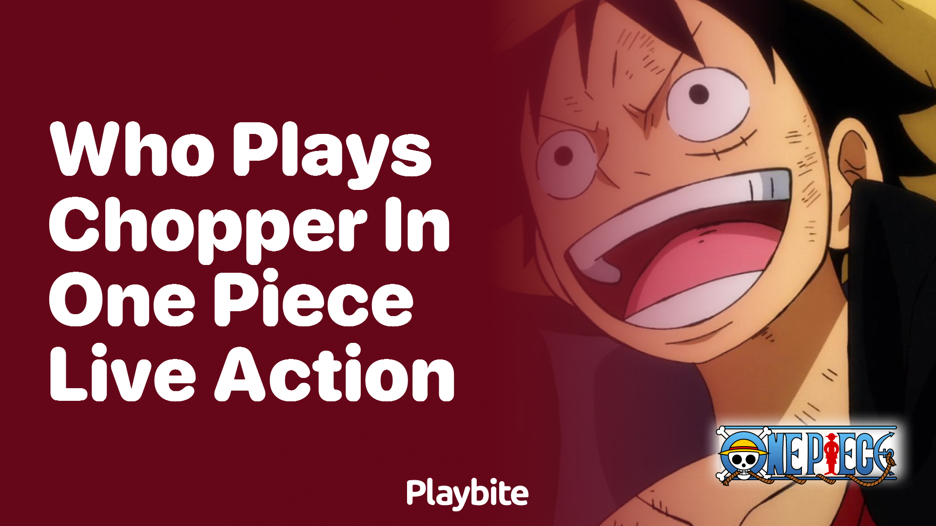 Who Plays Chopper in the One Piece Live Action?