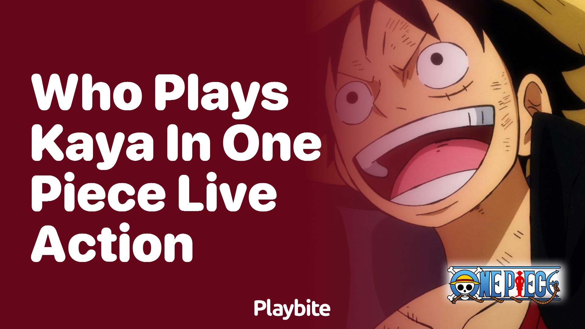Who Plays Kaya in the One Piece Live Action?