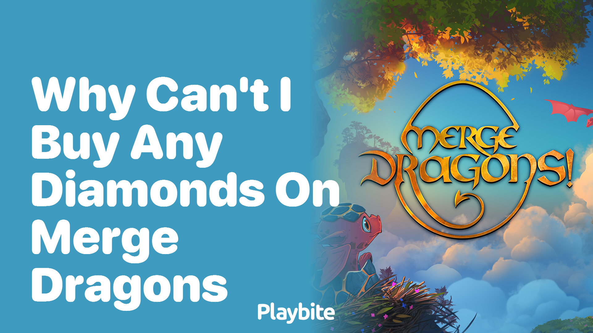 Why can&#8217;t I buy any diamonds on Merge Dragons?