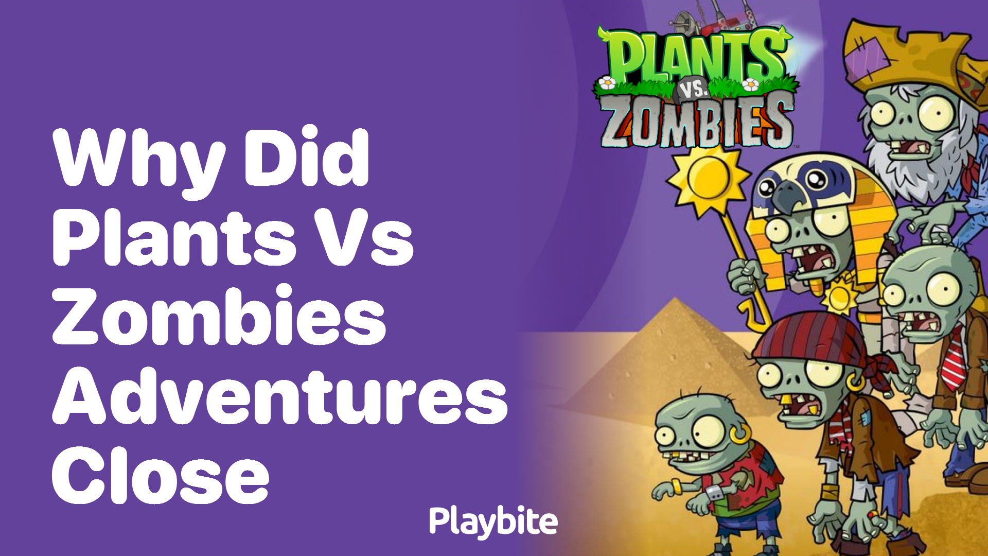 Why did Plants vs Zombies Adventures close?