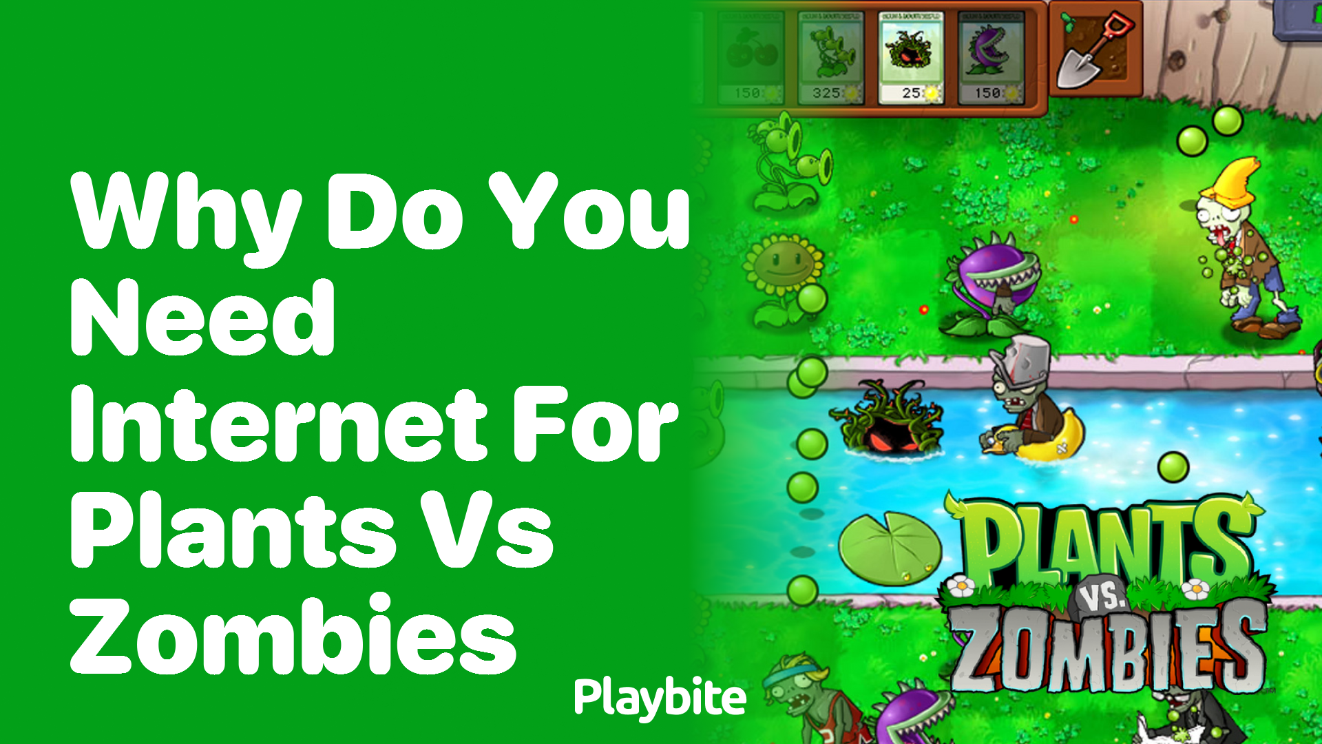 Why Do You Need Internet for Plants vs Zombies?