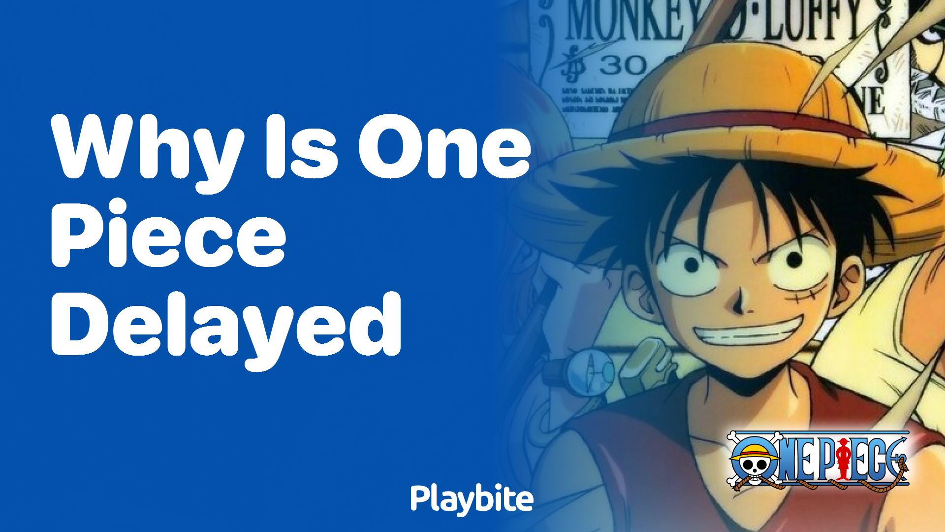 Why is One Piece Delayed?