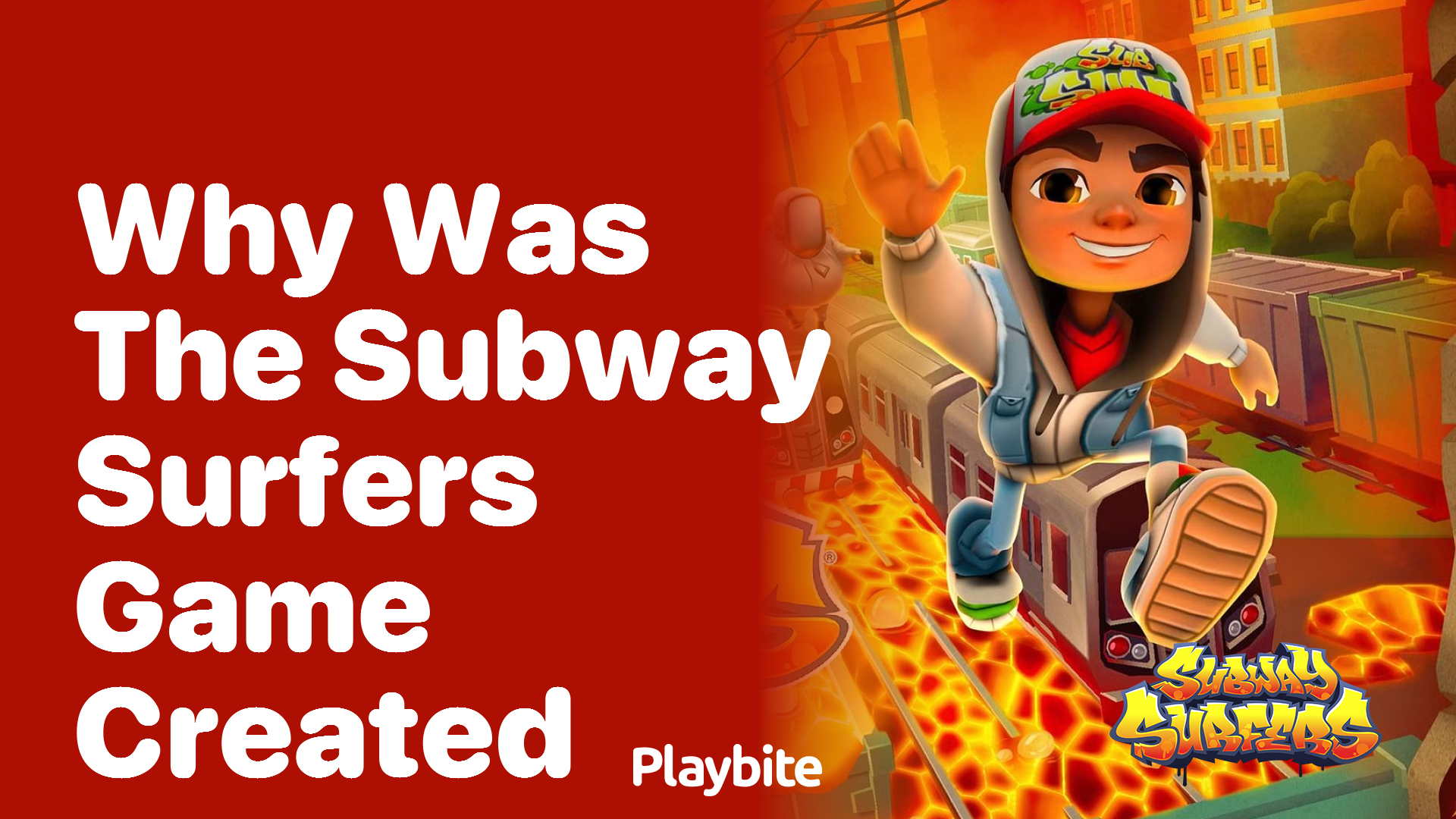 Why was the Subway Surfers game created?