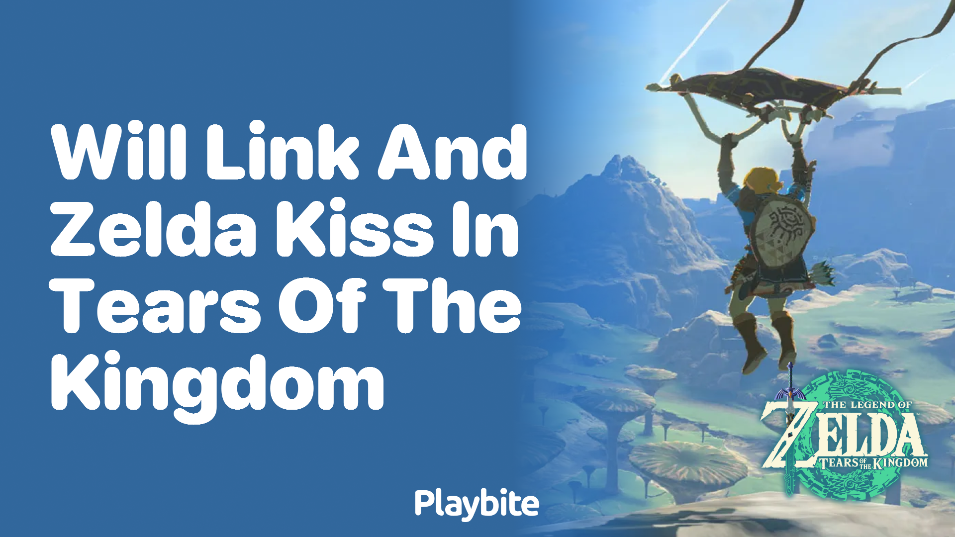 Will Link and Zelda Kiss in Tears of the Kingdom?