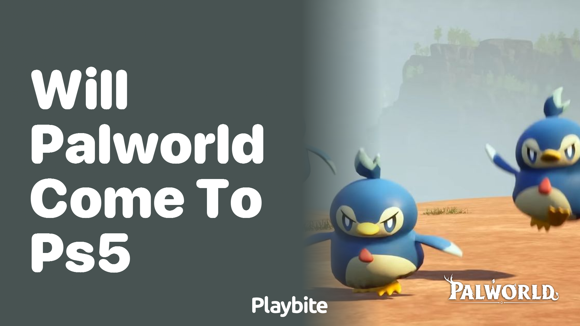 Will Palworld come to PS5?