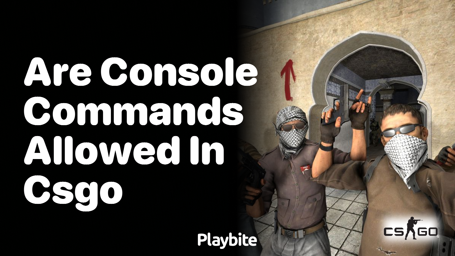 Are console commands allowed in CS:GO?