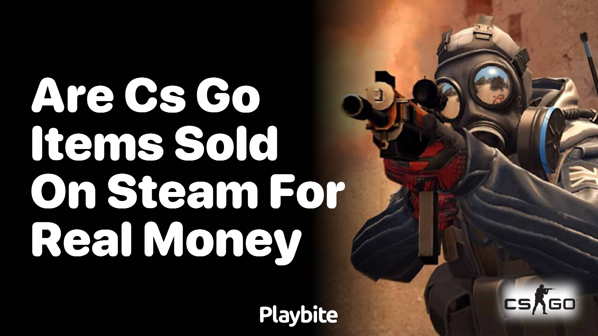 Are CS:GO items sold on Steam for real money?