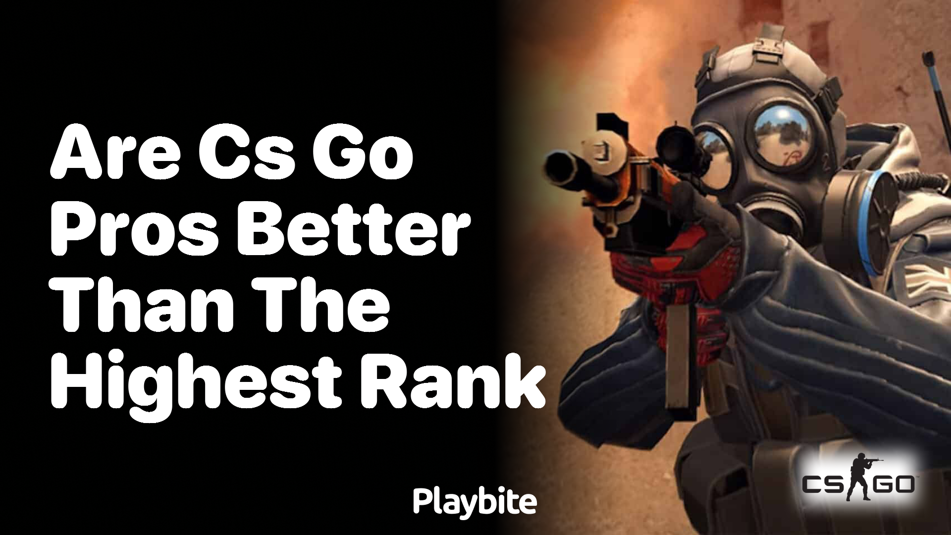 Are CS:GO Pros better than the highest ranked players?