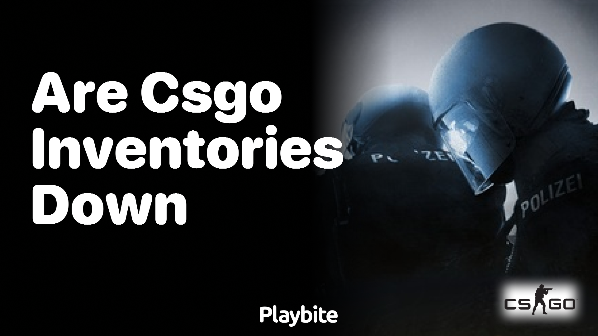 Are CS:GO inventories down?