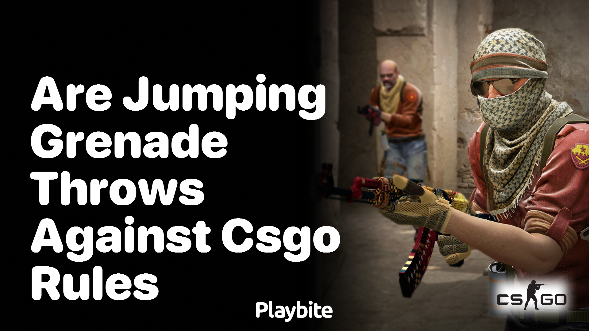 Are jumping grenade throws against CS:GO rules?