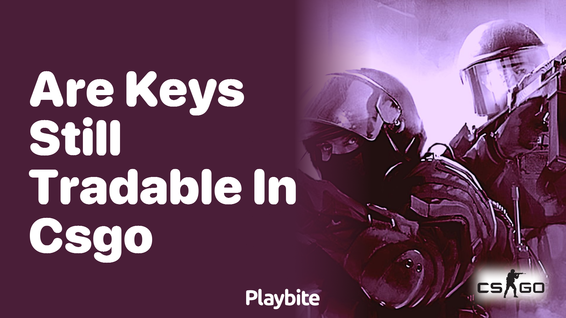 Are keys still tradable in CS:GO?
