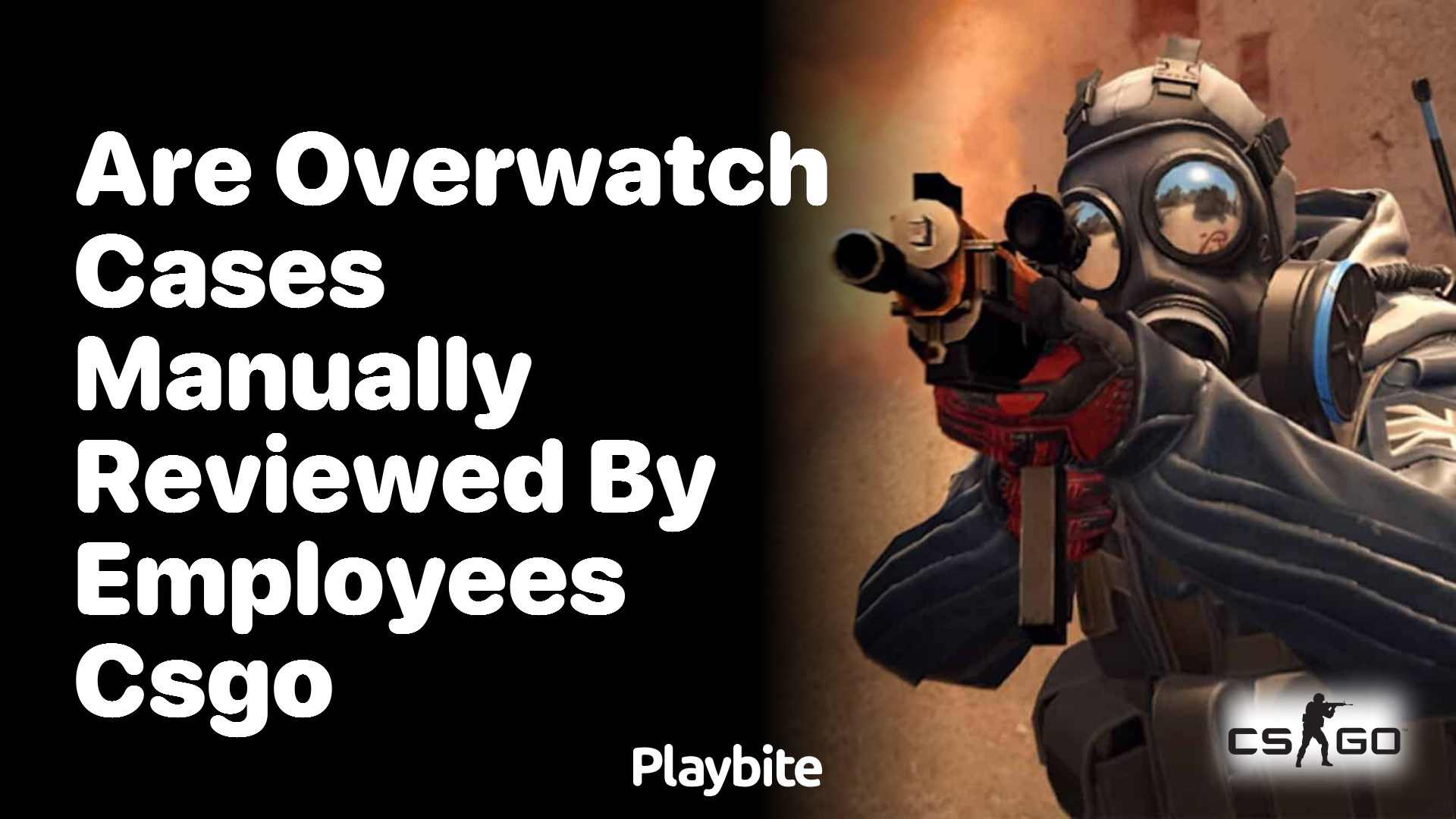 Are Overwatch cases in CS:GO manually reviewed by employees?