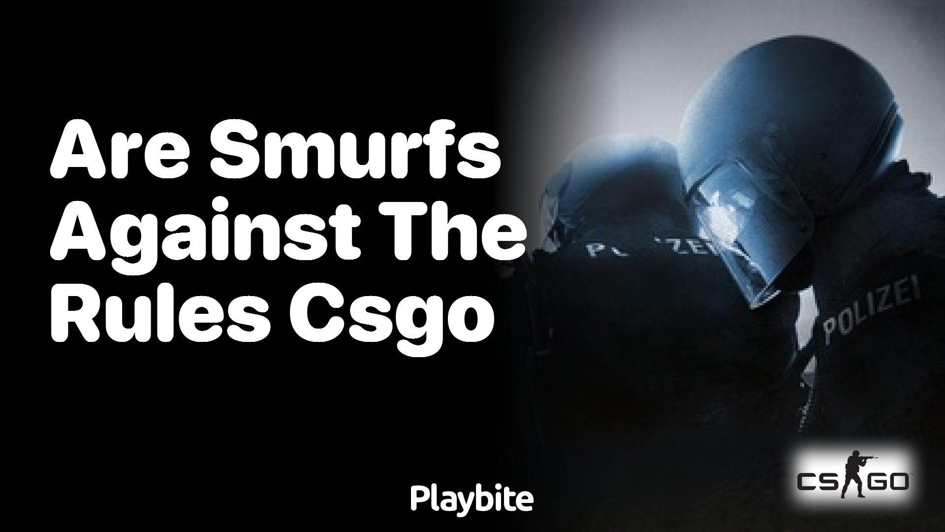 Are smurfs against the rules in CS:GO?