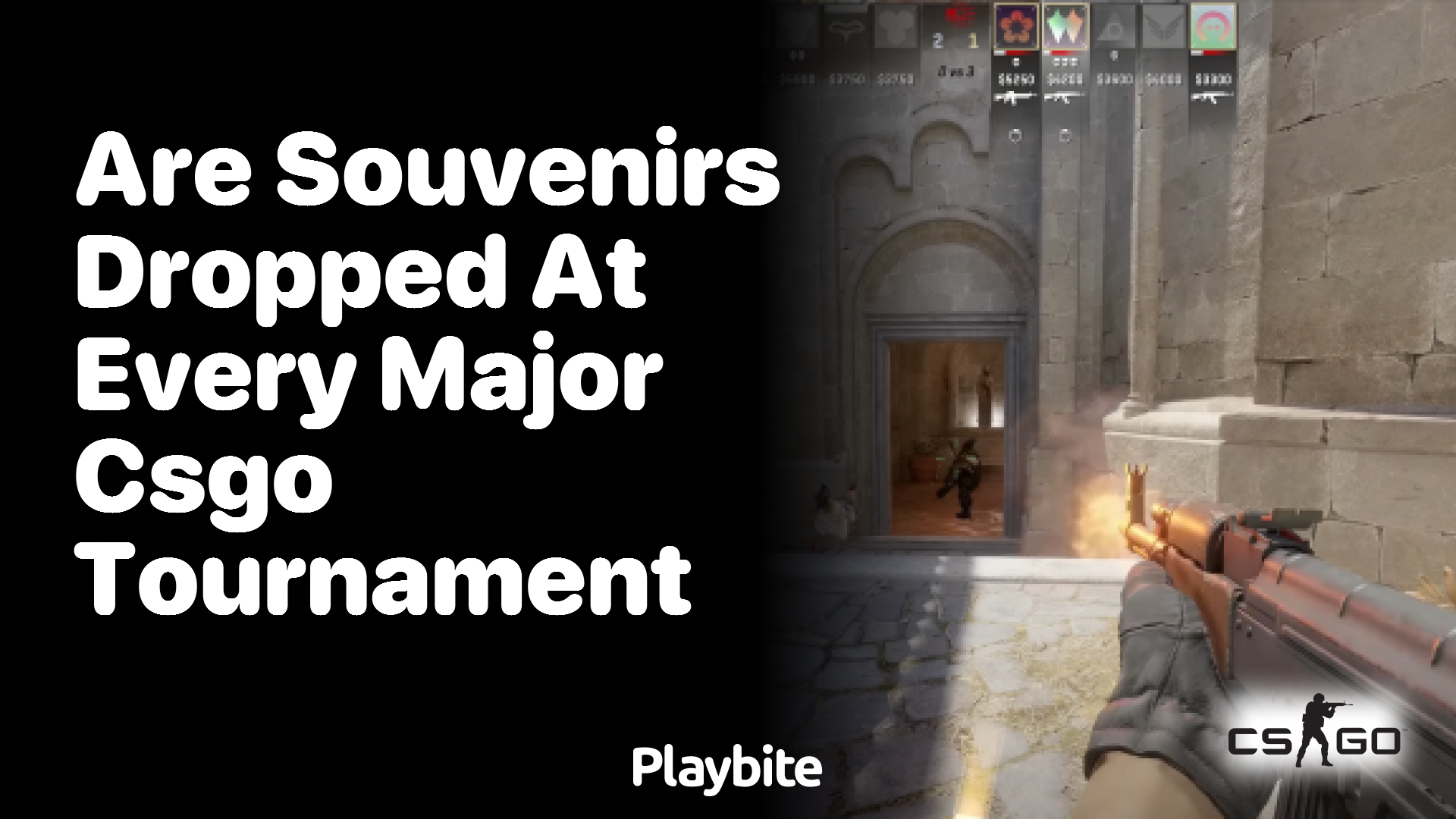 Are souvenirs dropped at every major CS:GO tournament?