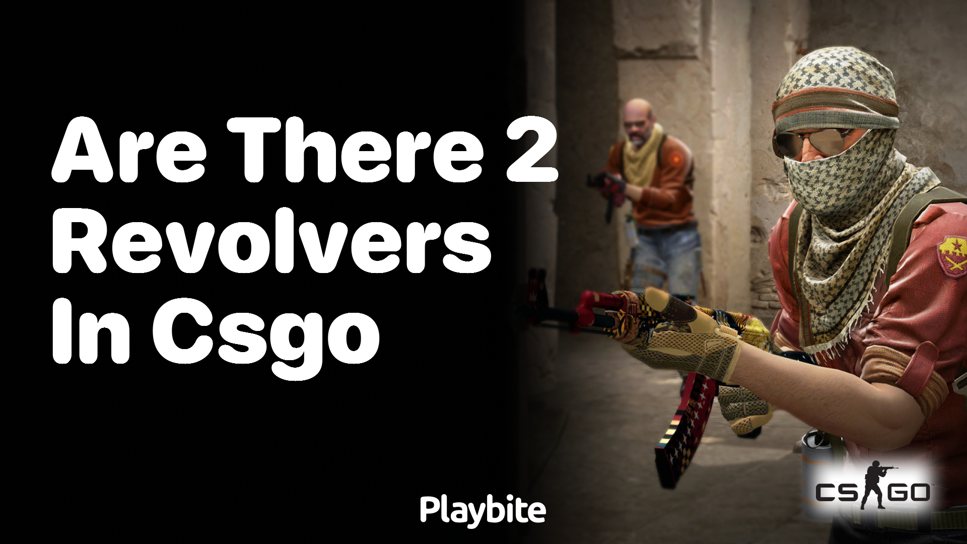Are there 2 revolvers in CS:GO?