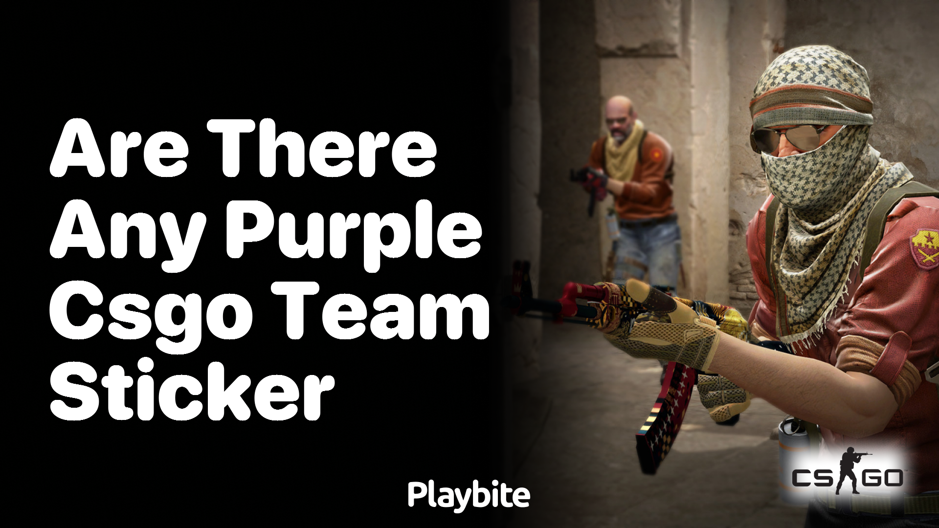 Are there any purple CS:GO team stickers?