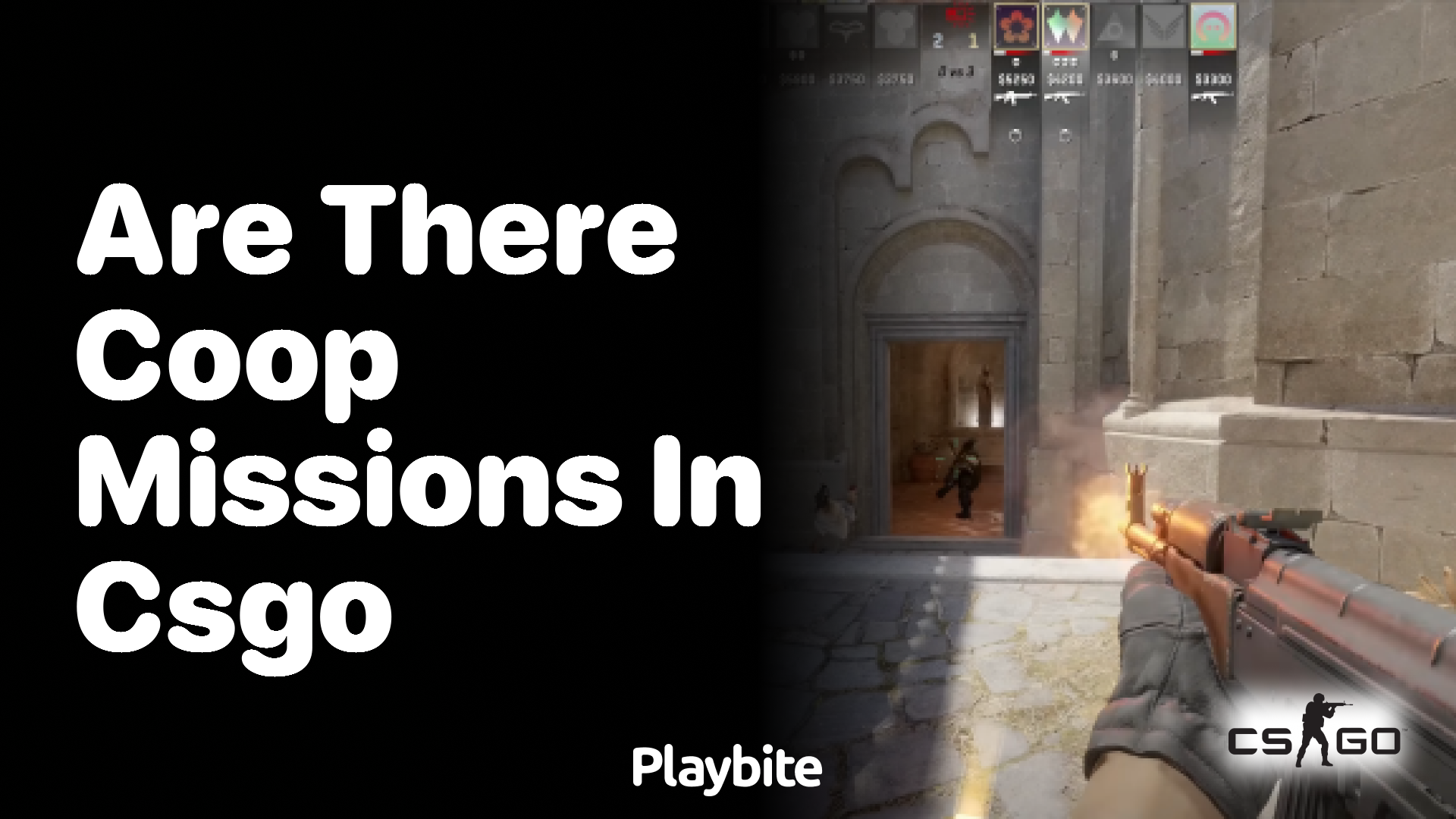 Are there co-op missions in CS:GO?