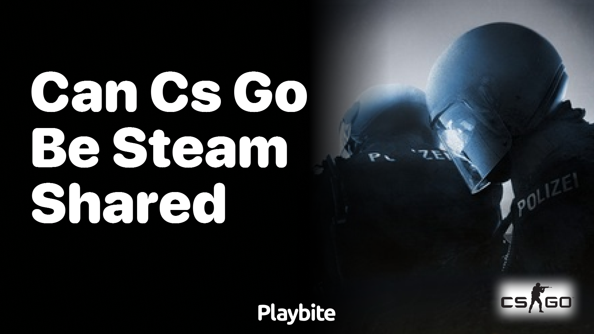 Can CS:GO be Steam shared?