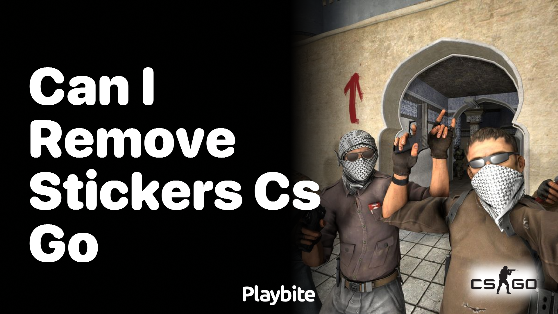 Can I remove stickers in CS:GO?
