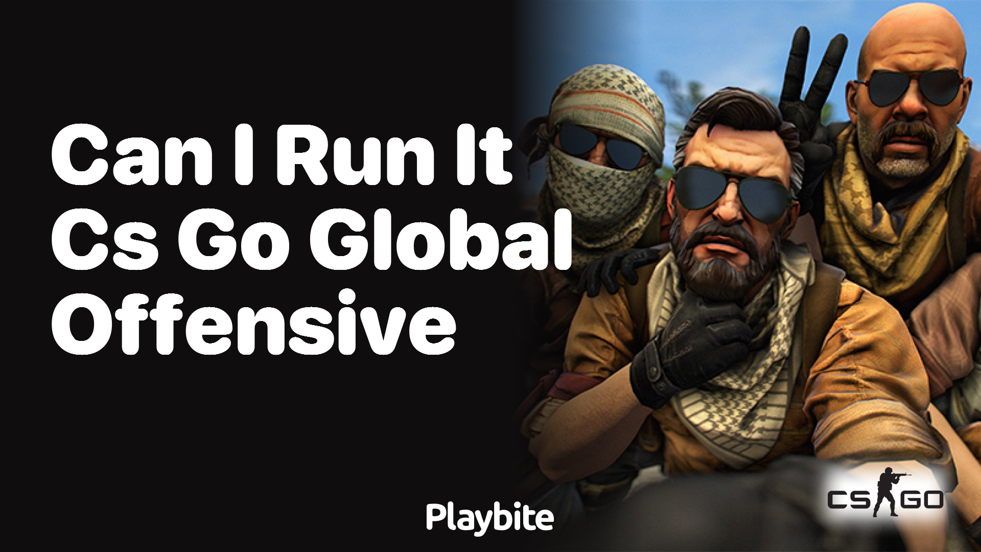 Can I run CS:GO (Counter-Strike: Global Offensive)?