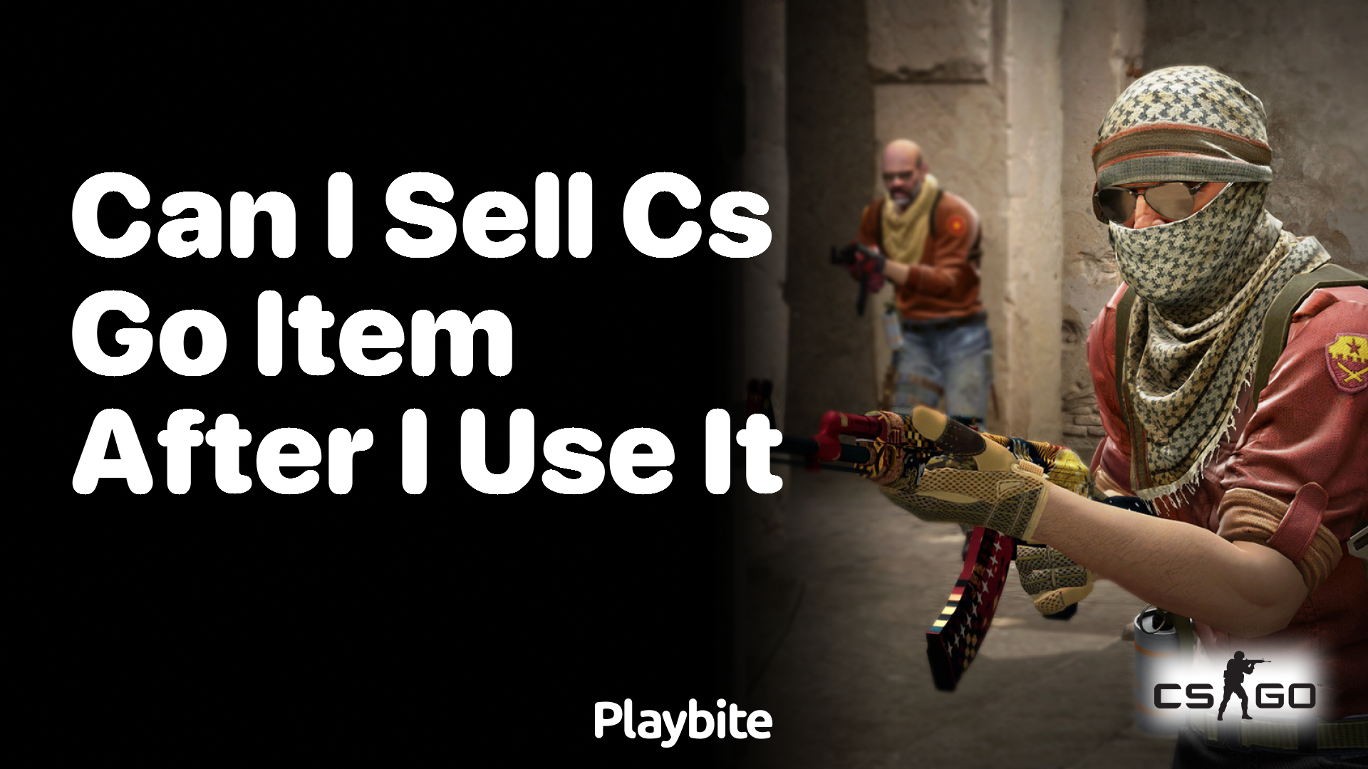 Can I sell CS:GO items after using them?