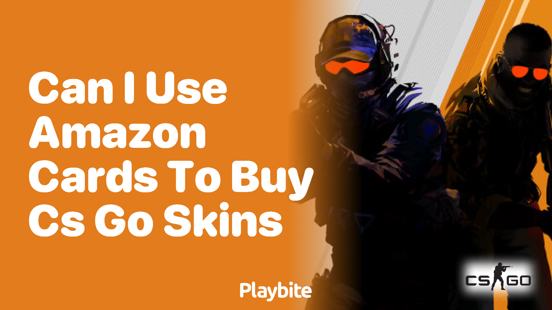 Can I use Amazon cards to buy CS:GO skins?