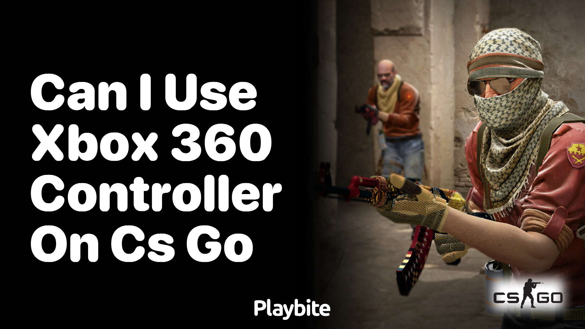 Can I use an Xbox 360 controller on CS:GO?