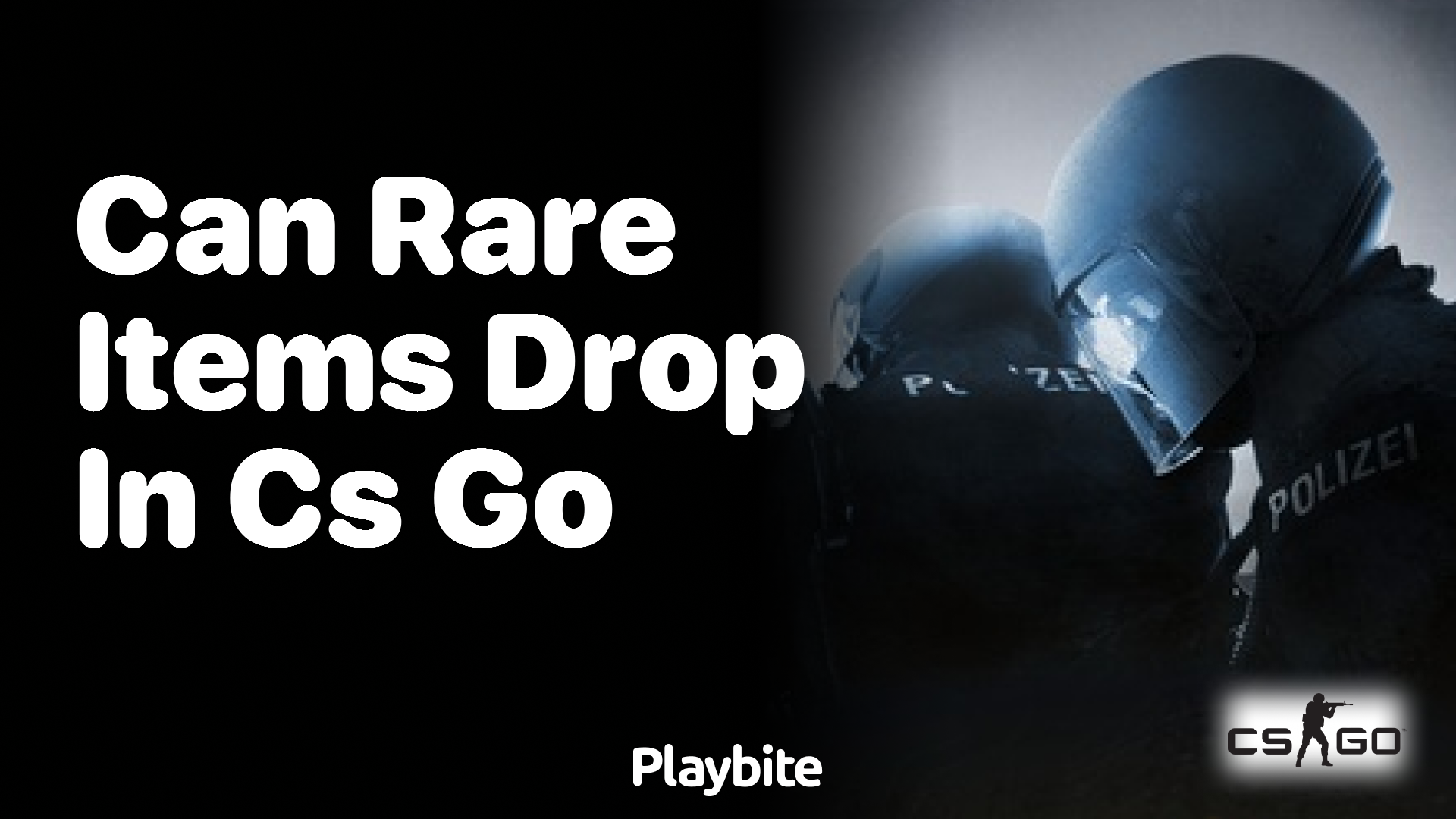 Can rare items drop in CS:GO?