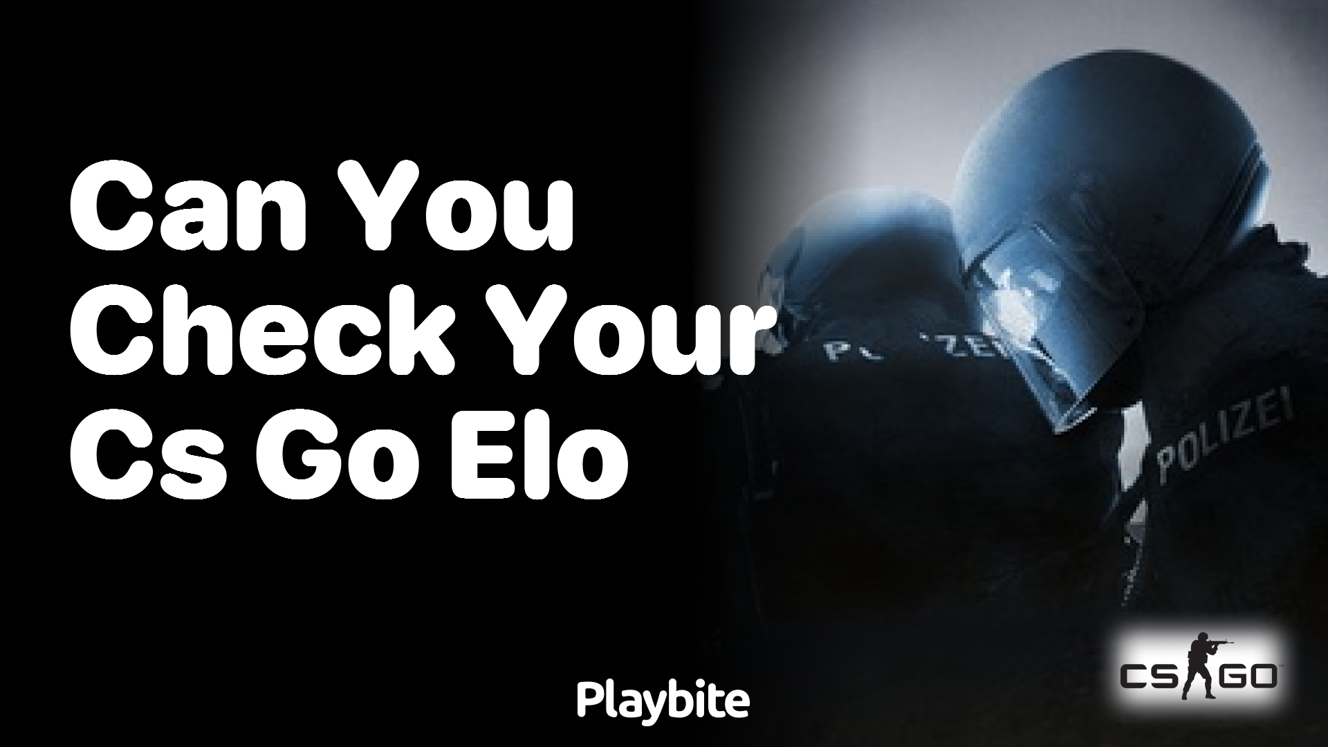 Can you check your CS:GO ELO?
