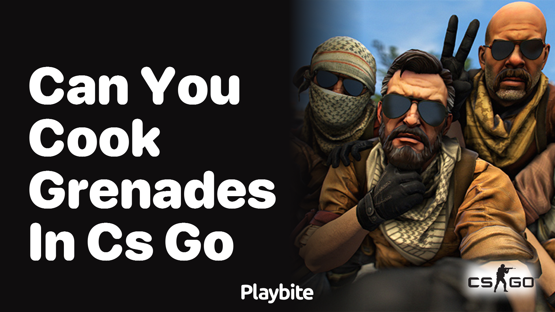 Can you cook grenades in CS:GO?
