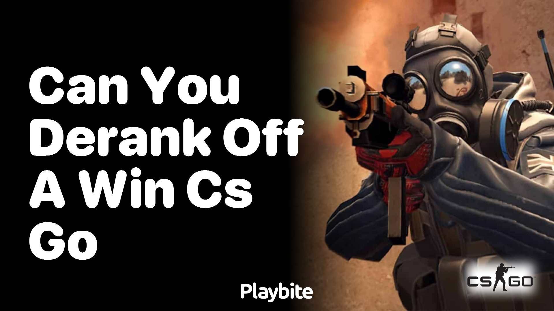 Can you derank after winning a game in CS:GO?