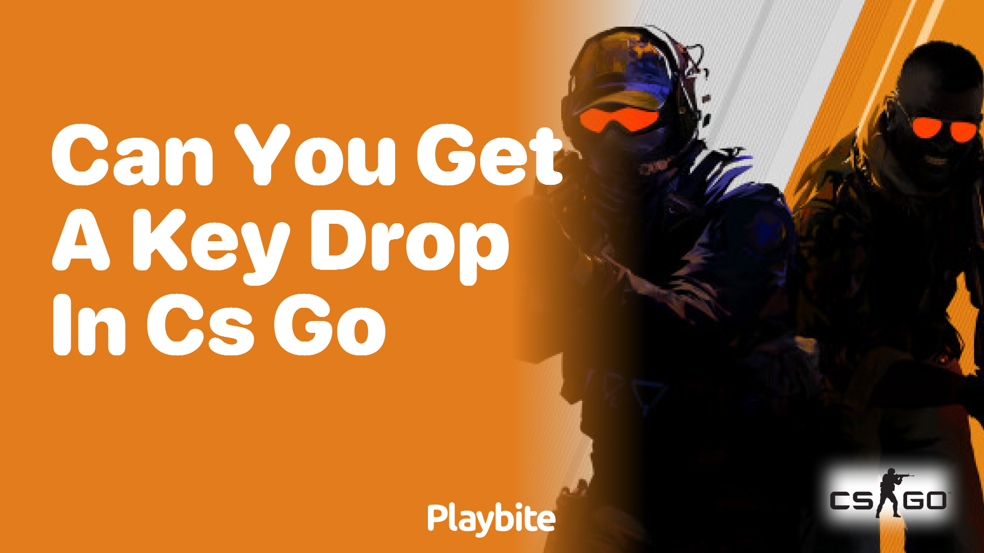 Can you get a key drop in CS:GO?