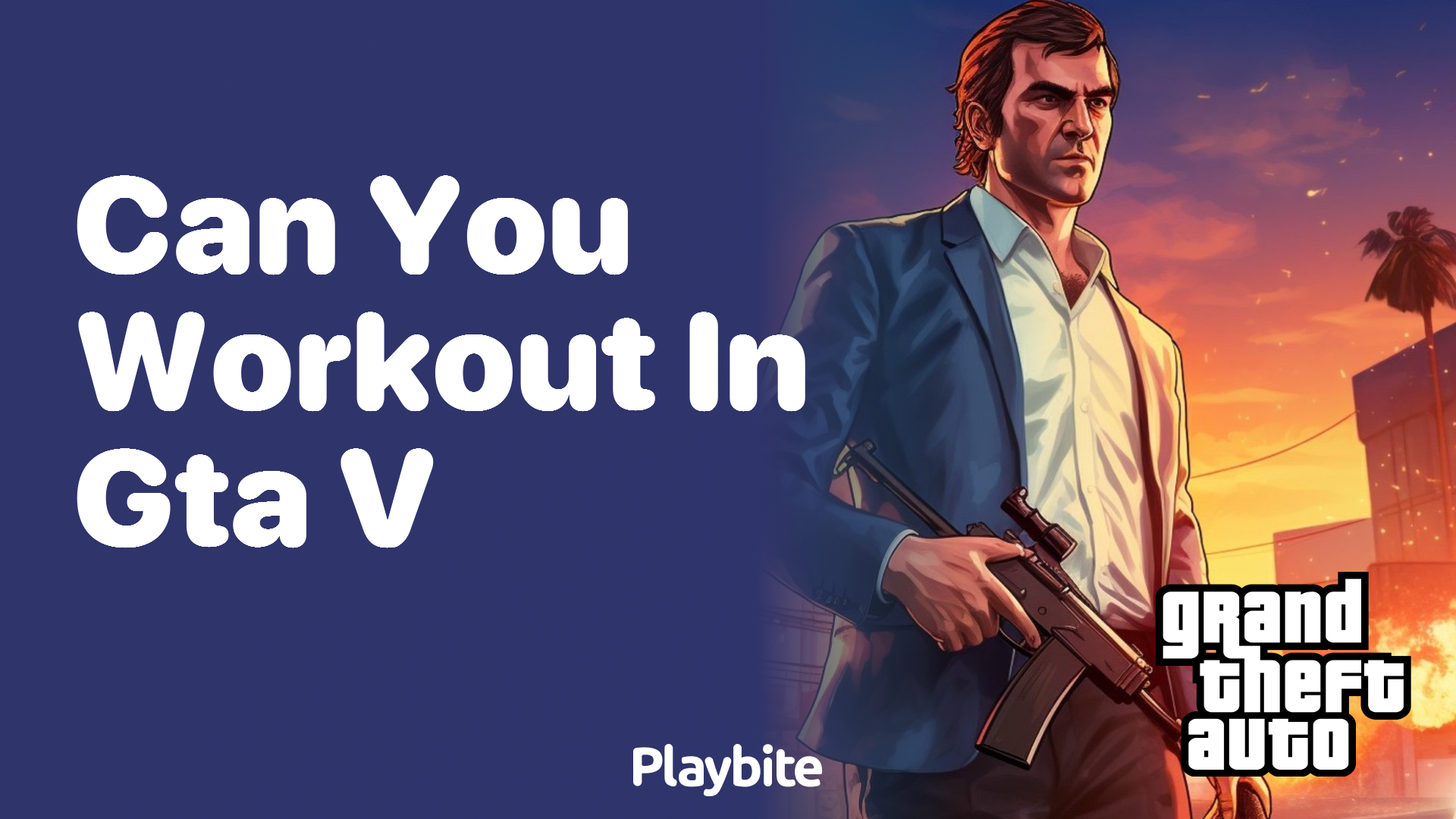 Can you workout in GTA V?