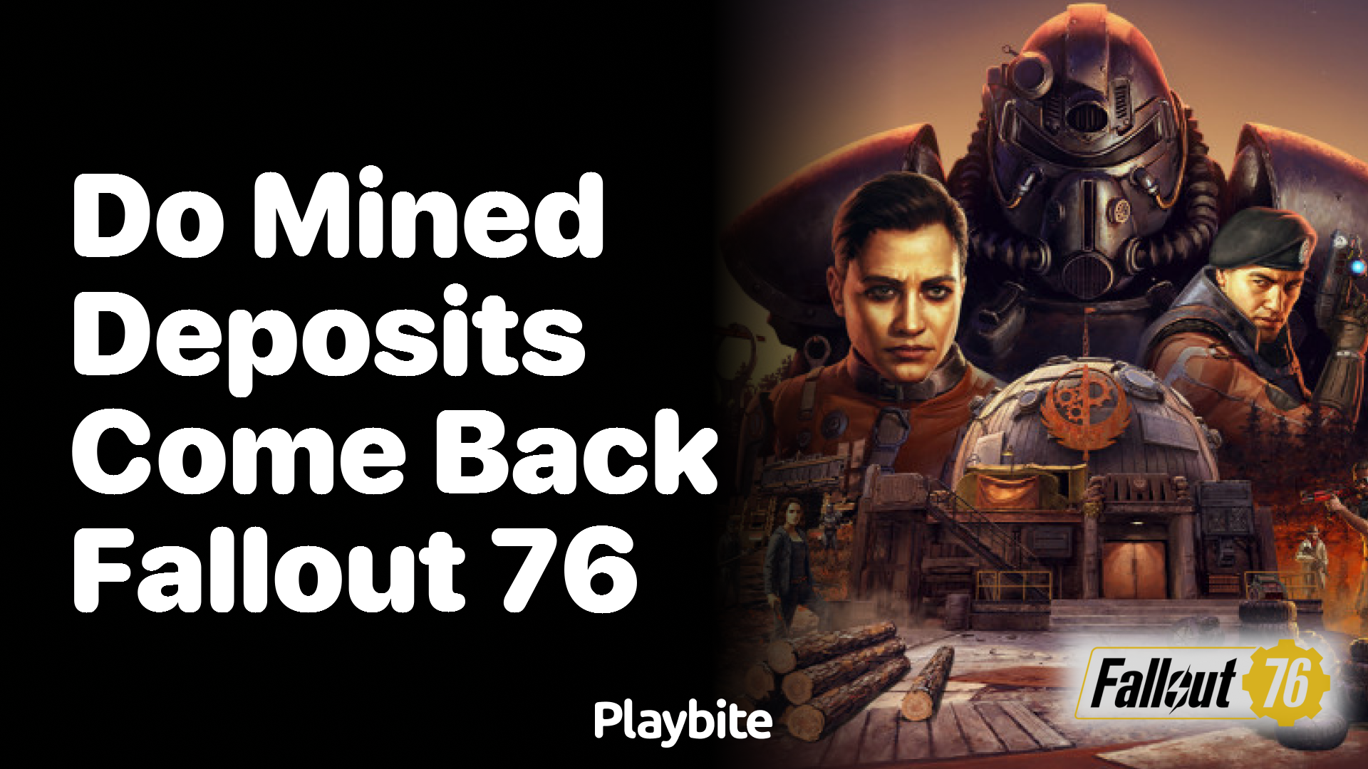 Do mined deposits respawn in Fallout 76?