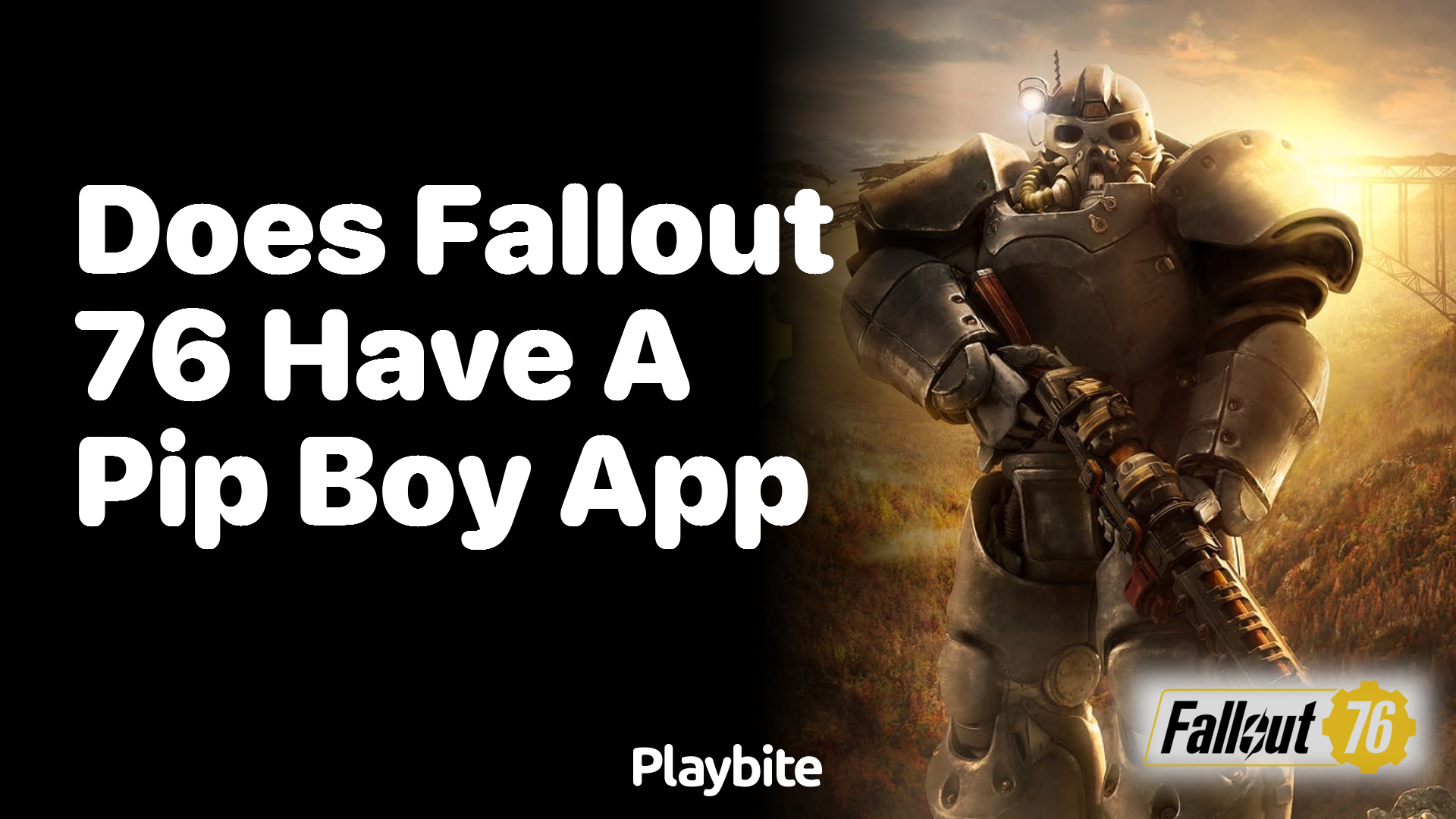 Does Fallout 76 have a Pip-Boy app?