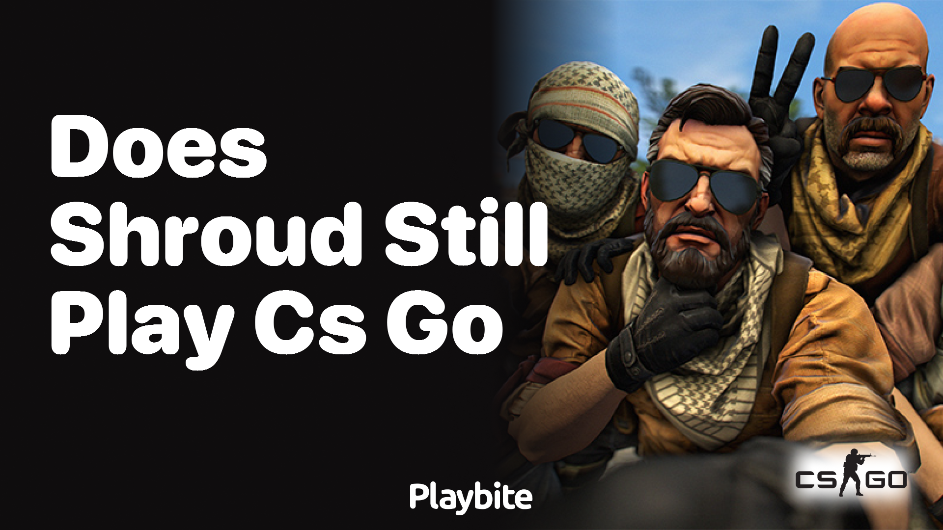 Does Shroud still play CS:GO?