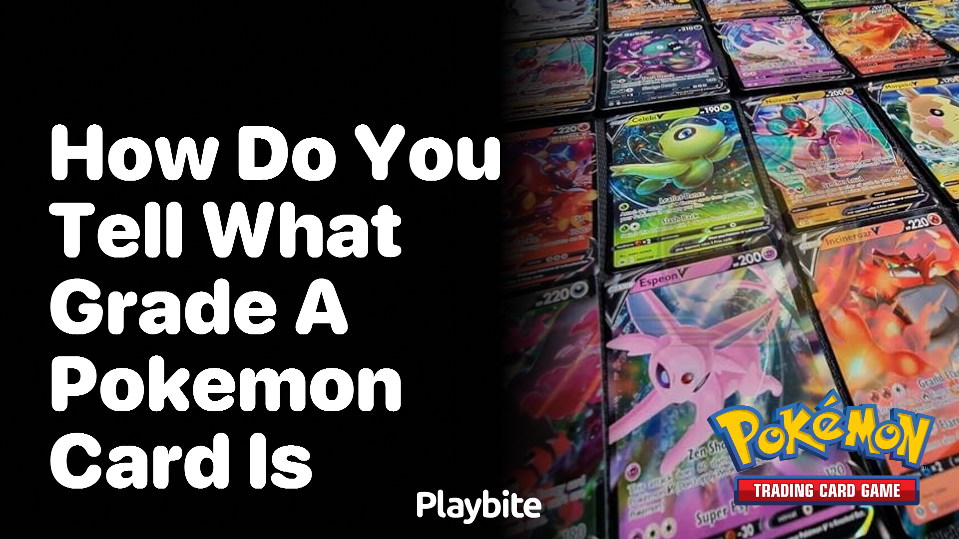 How do you tell what grade a Pokemon card is?