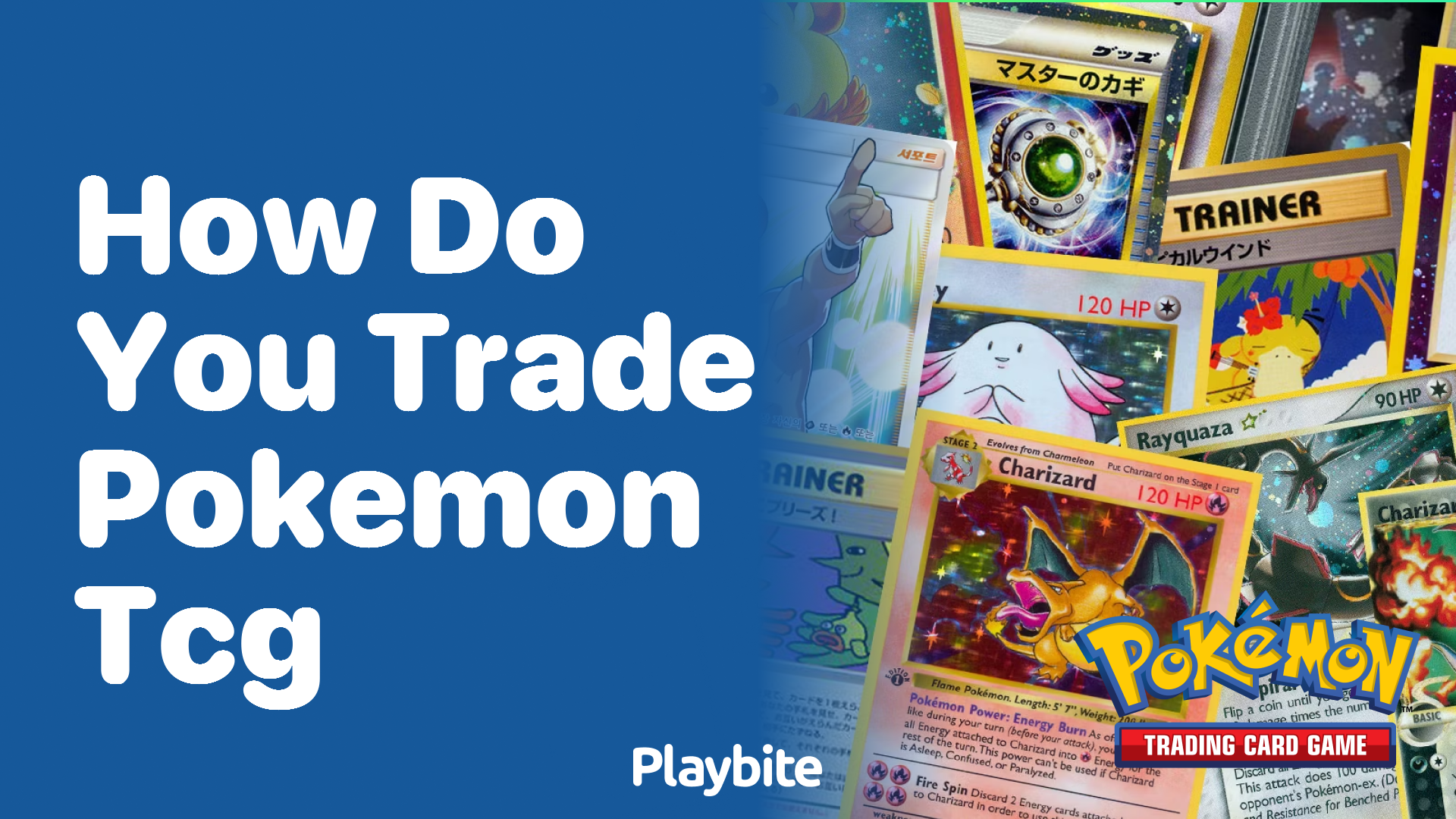 How do you trade Pokemon TCG cards?