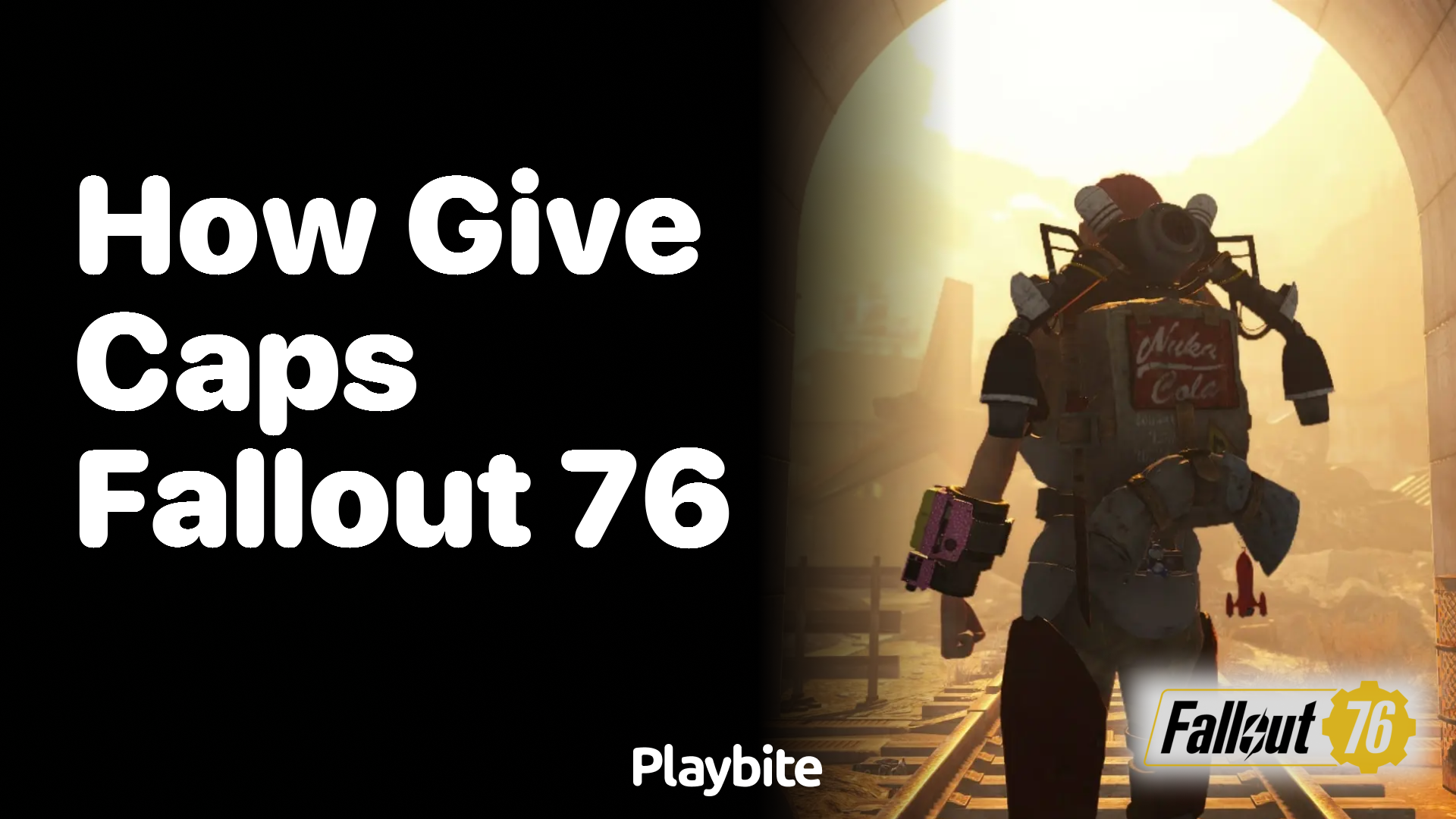 How to Give Caps in Fallout 76
