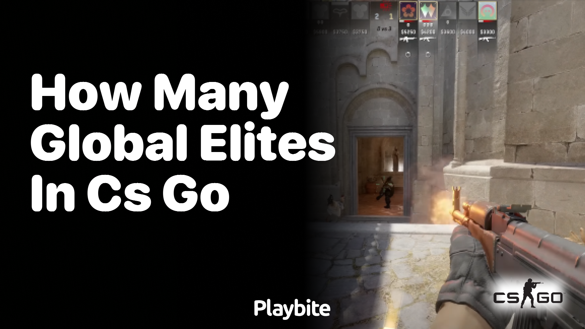 How many Global Elites are in CS:GO?